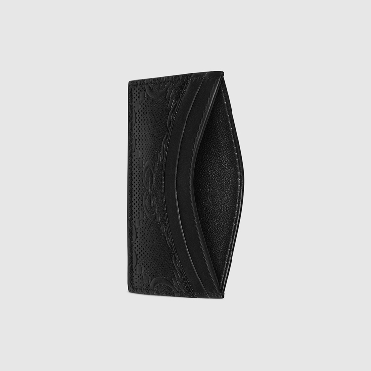 625564.1W3AN.1000.002.080.0000.Light GG embossed card case